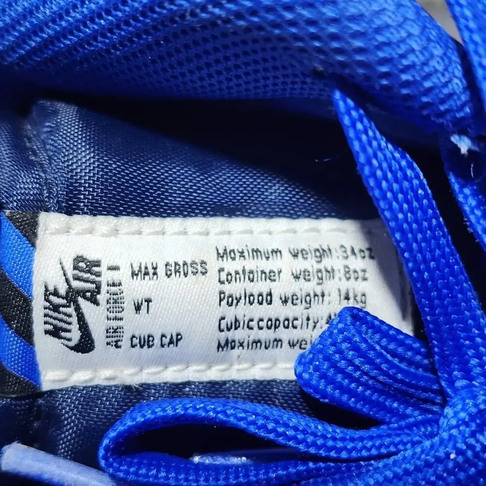 Nike Air Force Blue Low Men's Sneakers Size 13